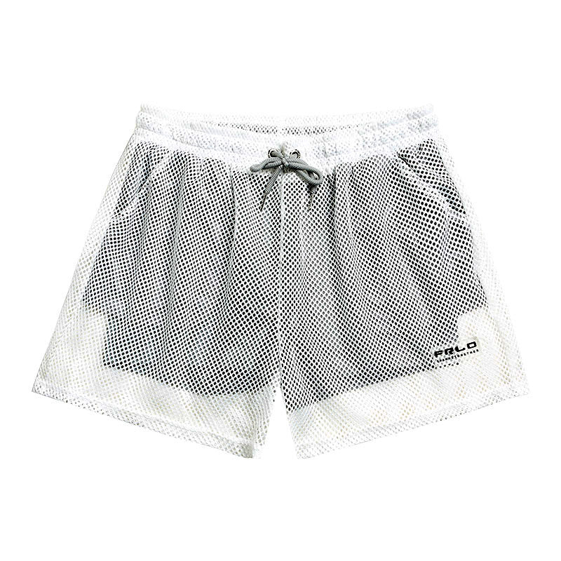 Anti-embarrassment Swimming Breathable Trunks Men's Quick-drying