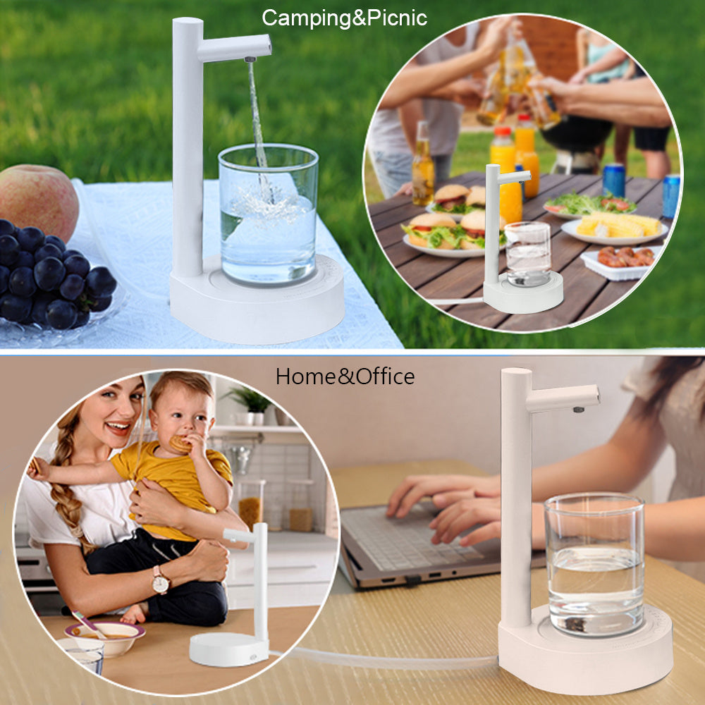 Automatic Rechargeable Water Desk Dispenser Electric Water Gallon Water Bottle Dispenser